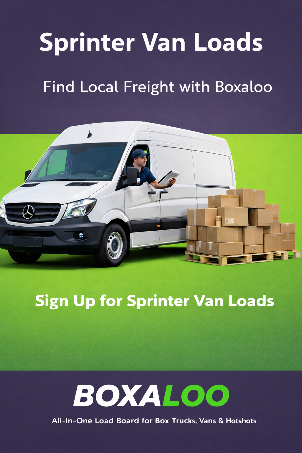 Berkeley CA Sprinter Van Loads